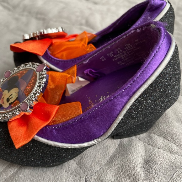 Toddler 5/6 Disney Minnie Mouse Witch Shoes - Picture 4 of 8